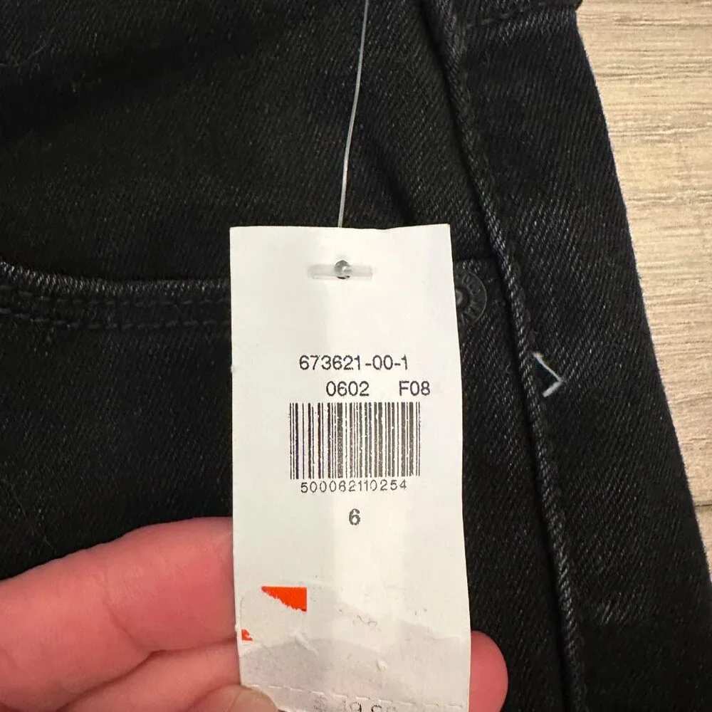 OLD NAVY POWER SLIM STRAIGHT HIGH RISE PANTS NEW SIZE 6 JEANS - Picture 4 of 10